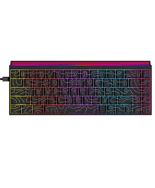 Дротова механічна клавіатура Ajazz NK68 Red switches White (NK68-R-W)