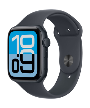 Apple Watch SE 3 GPS 44mm Midnight Aluminium Case with Midnight Sport Band M/L MEHQ4RK/A