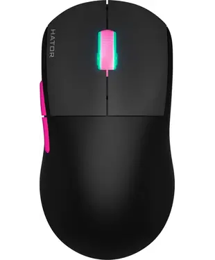 Ігрова миша HATOR Quasar 2 ULTRA 4K wireless (HTM570BP) black/pink