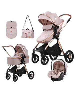 Коляска універсальна 3в1 Kidilo H2D (Khaki beige)
