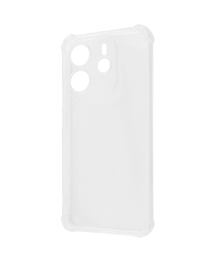 Чохол WXD Силікон 0.8 mm HQ Xiaomi Redmi Note 14 4G (European) Clear