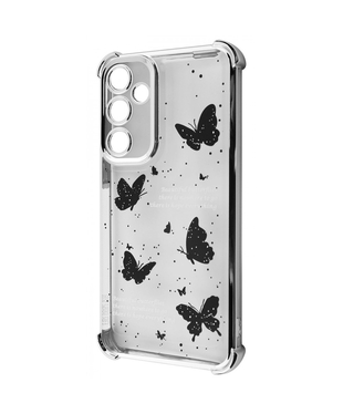 Чохол WAVE Winkie Samsung Galaxy A16 Silver/butterfly