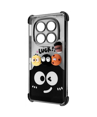 Чохол WAVE Winkie Xiaomi Redmi Note 14 Pro 5G/Poco X7 Black/splash