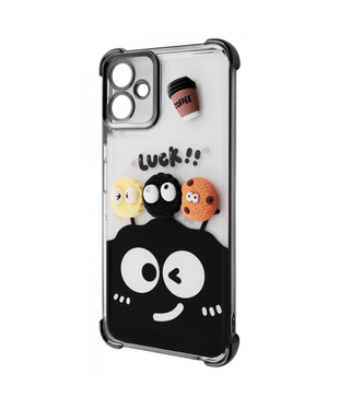 Чохол WAVE Winkie Samsung Galaxy A06 Black/splash