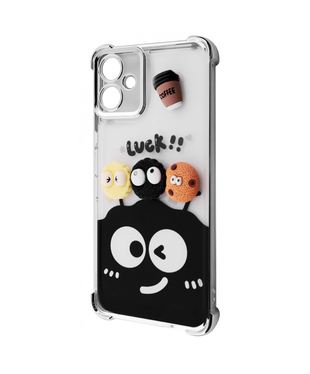 Чохол WAVE Winkie Samsung Galaxy A06 Silver/splash
