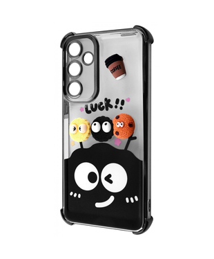Чохол WAVE Winkie Samsung Galaxy A35 Black/splash