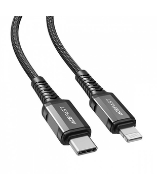 Кабель Acefast C1-01 Type-C to Lightning 30W (1.2m) (black)