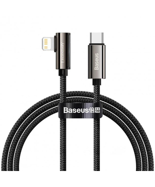Кабель Baseus Legend Series Elbow Fast Charging Type-C to Lightning  20W (1m) Black