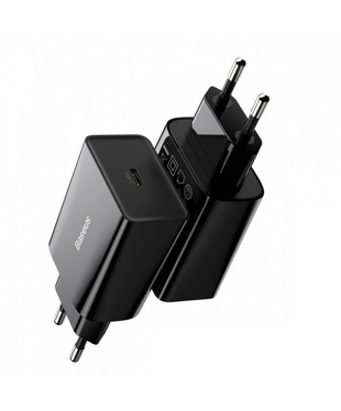 Зарядное устройство для Baseus Speed Mini PD Charger 20W 1 Type-C Black (PB2870-1)