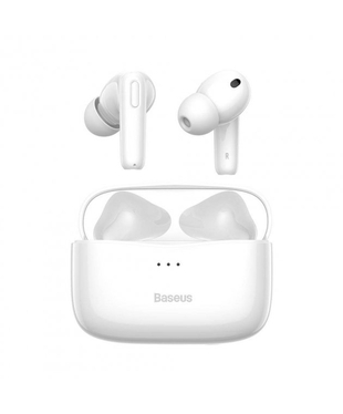 Наушники Baseus S2 TWS (white), Цвет: Белый, Оригинальное название цвета: White
