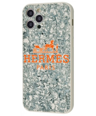 Чехол Brand Hermes Apple iPhone 12 Pro