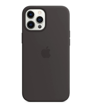 Купити Чохол силіконовий Apple iPhone 12 Pro Max Black - Паяльня.