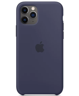 Чехол силиконовый Apple iPhone 11 Pro Max Midnight blue