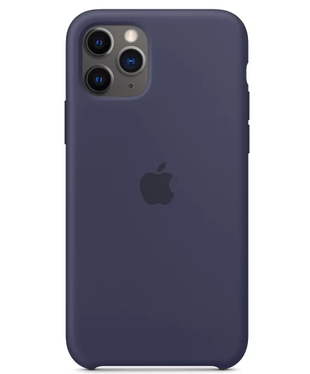 Чехол силиконовый Apple iPhone 11 Pro Midnight Blue