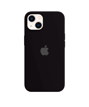 Чехол силиконовый Full Cover Apple iPhone 13 Black з/к
