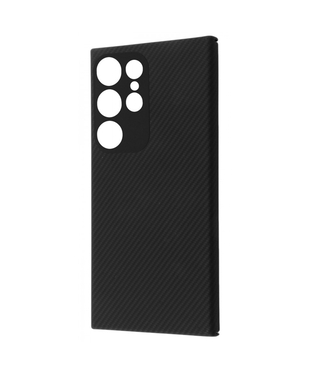 Чохол WAVE Premium Carbon Slim with Magnetic Ring Samsung Galaxy S24 Ultra Black