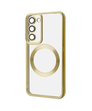 Чохол WAVE Metal Color Case with Magnetic Ring Samsung Galaxy S23 Gold