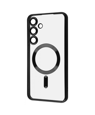Чохол WAVE Metal Color Case with Magnetic Ring Samsung Galaxy S25 Black