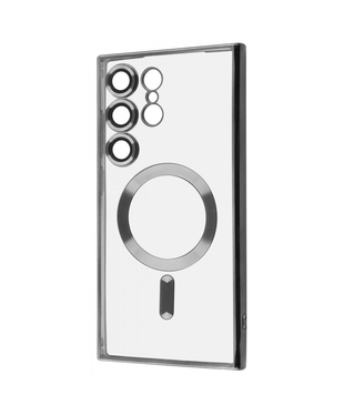 Чохол WAVE Metal Color Case with Magnetic Ring Samsung Galaxy S25 Ultra Silver
