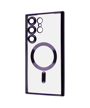 Чохол WAVE Metal Color Case with Magnetic Ring Samsung Galaxy S25 Ultra Deep purple