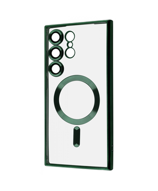 Чохол WAVE Metal Color Case with Magnetic Ring Samsung Galaxy S24 Ultra Dark green