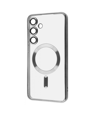 Чохол WAVE Metal Color Case with Magnetic Ring Samsung Galaxy S25 Plus Silver