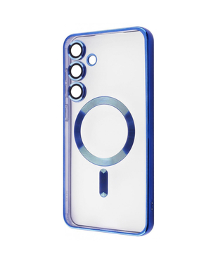 Чохол WAVE Metal Color Case with Magnetic Ring Samsung Galaxy S25 FE Midnight blue