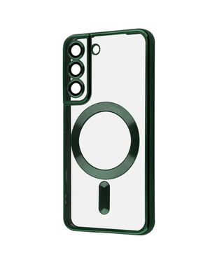Чохол WAVE Metal Color Case with Magnetic Ring Samsung Galaxy S22 Dark green