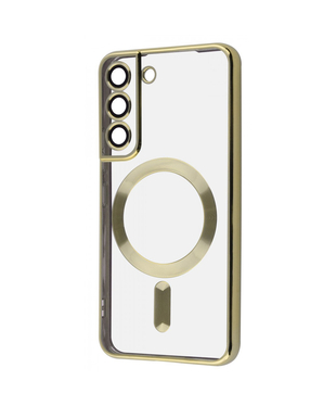 Чохол WAVE Metal Color Case with Magnetic Ring Samsung Galaxy S22 Gold