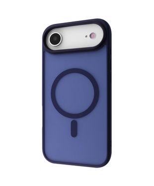 Чохол WAVE Matte Insane Case with Magnetic Ring iPhone 17 Air Midnight blue