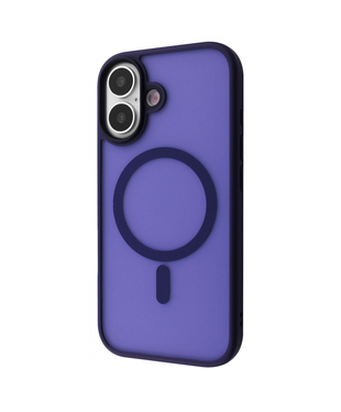 Чохол WAVE Matte Insane Case with Magnetic Ring iPhone 17 Midnight blue