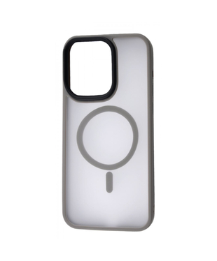 Чохол WAVE Matte Insane Case with Magnetic Ring iPhone 15 Pro Max Gray