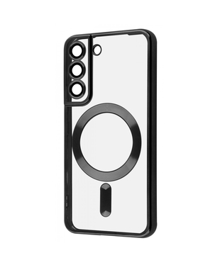 Чохол WAVE Metal Color Case with Magnetic Ring Samsung Galaxy S21 FE (G990B) Black