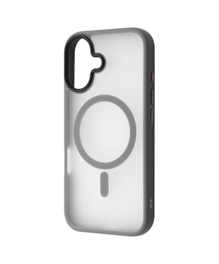 Чохол WAVE Matte Insane Case with Magnetic Ring iPhone 16 Gray