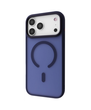 Чохол WAVE Matte Insane Case with Magnetic Ring iPhone 17 Pro Midnight blue