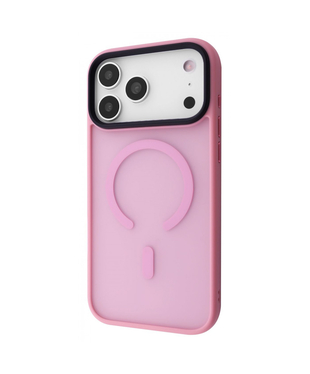 Чохол WAVE Matte Insane Case with Magnetic Ring iPhone 17 Pro Pink