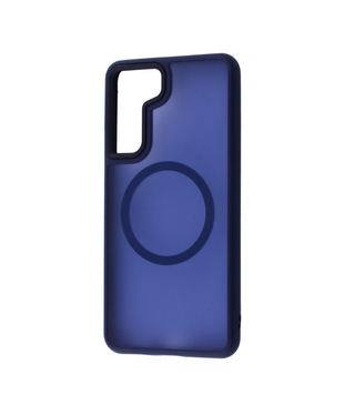 Чохол WAVE Matte Insane Case with Magnetic Ring Samsung Galaxy S21 FE (G990B) Midnight blue