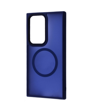 Чохол WAVE Matte Insane Case with Magnetic Ring Samsung Galaxy S22 Ultra Midnight blue
