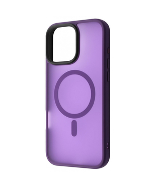 Чохол WAVE Matte Insane Case with Magnetic Ring iPhone 16 Pro Deep purple