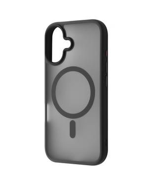 Чохол WAVE Matte Insane Case with Magnetic Ring iPhone 16 Plus Black