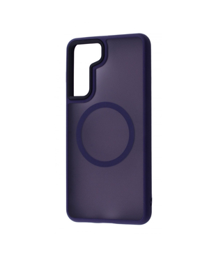 Чохол WAVE Matte Insane Case with Magnetic Ring Samsung Galaxy S22 Deep purple