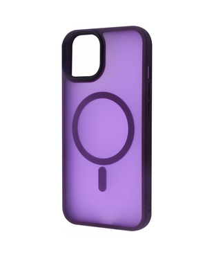 Чохол WAVE Matte Insane Case with Magnetic Ring iPhone 13 Deep purple