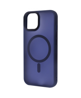 Чохол WAVE Matte Insane Case with Magnetic Ring iPhone 13 Midnight blue