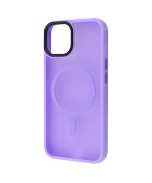 Чохол WAVE Matte Insane Case with Magnetic Ring iPhone 13 Light purple