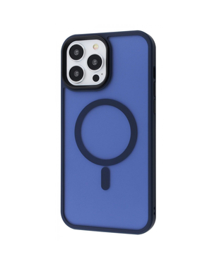 Чохол WAVE Matte Insane Case with Magnetic Ring iPhone 13 Pro Max Midnight blue