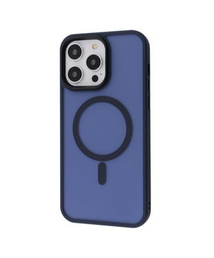 Чохол WAVE Matte Insane Case with Magnetic Ring iPhone 14 Pro Max Midnight blue