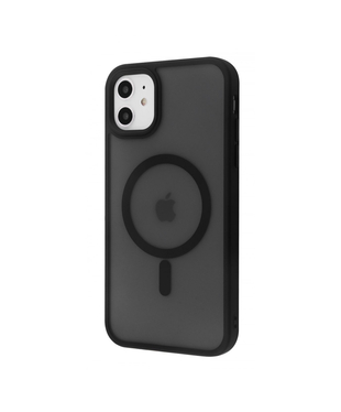 Чохол WAVE Matte Insane Case with Magnetic Ring iPhone 11 Black