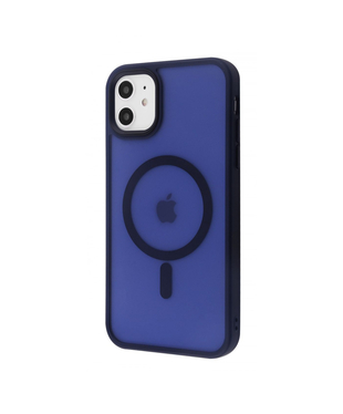 Чохол WAVE Matte Insane Case with Magnetic Ring iPhone 11 Midnight blue