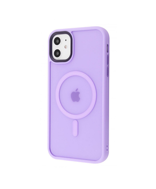 Чохол WAVE Matte Insane Case with Magnetic Ring iPhone 11 Light purple