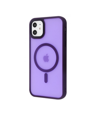 Чохол WAVE Matte Insane Case with Magnetic Ring iPhone 11 Deep purple